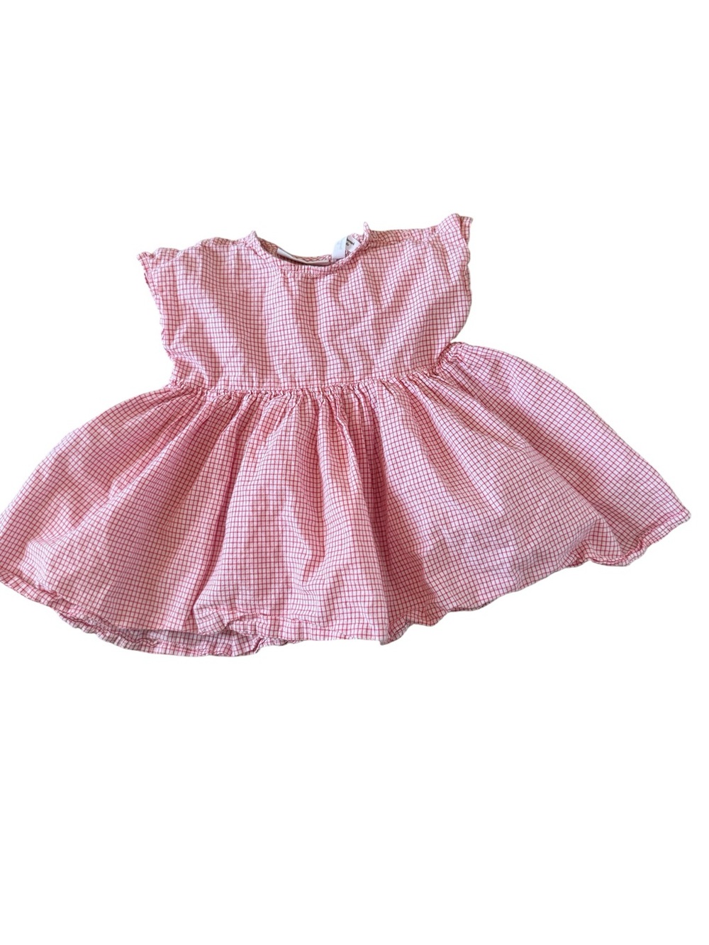 Molo Pink Gingham Toddler Dress size 74 (9 months)
